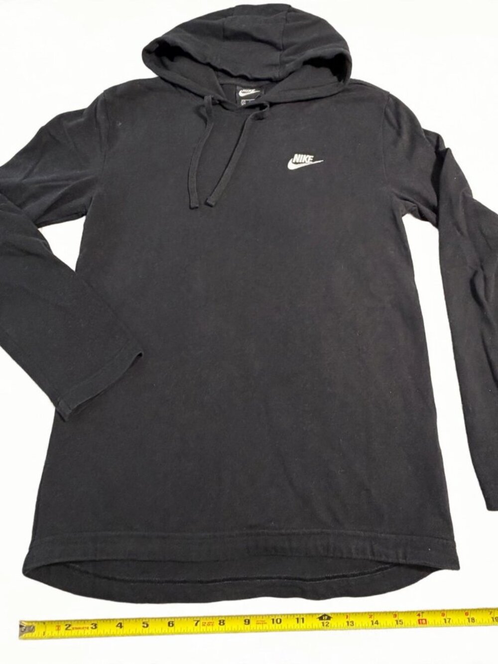Nike Black Hoodie Mens S Drawstring